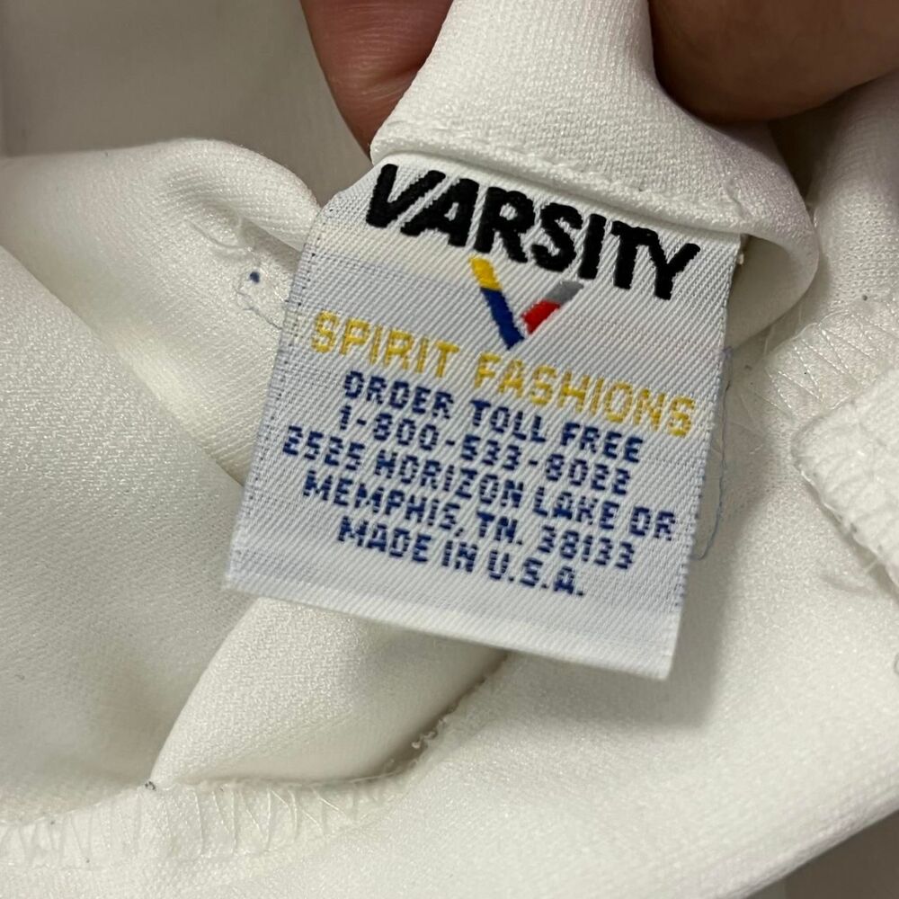 Varsity Women's White Skirt - Picture 3 of 8